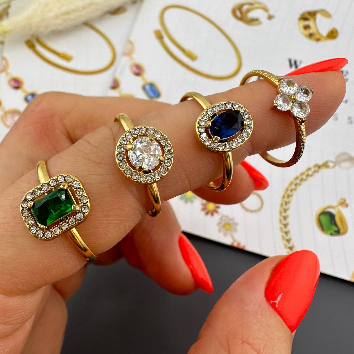 GYŰRŰ, 18K  ARANYOZOTT NEMESACÉL