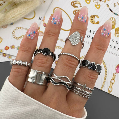 GYŰRŰ, ROZSDAMENTES ACÉL