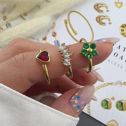 GYŰRŰ, 18K  ARANYOZOTT NEMESACÉL